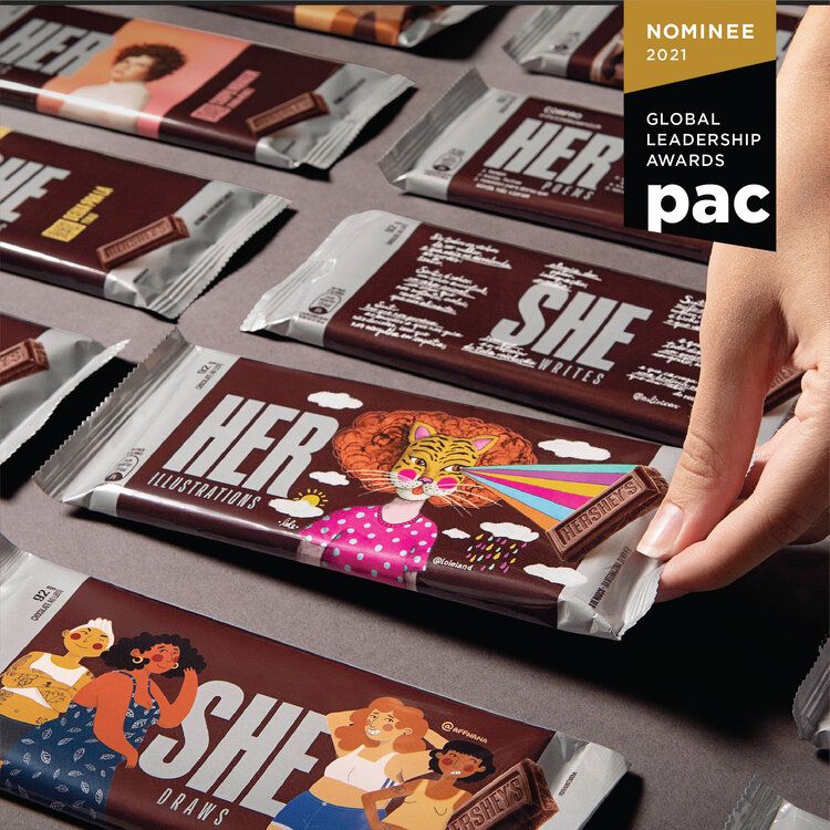 PAC Global Awards 2021 Nominee Hersheys BETC